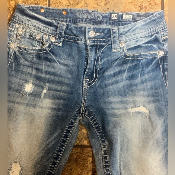 MISS ME JEANS MID-RISE EASY BOOT - Picture 2 of 6